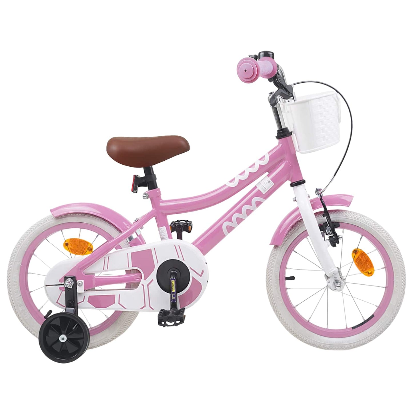 Børnecykel 14 tommer anbefalet til 3-5 år gammel Lys pink