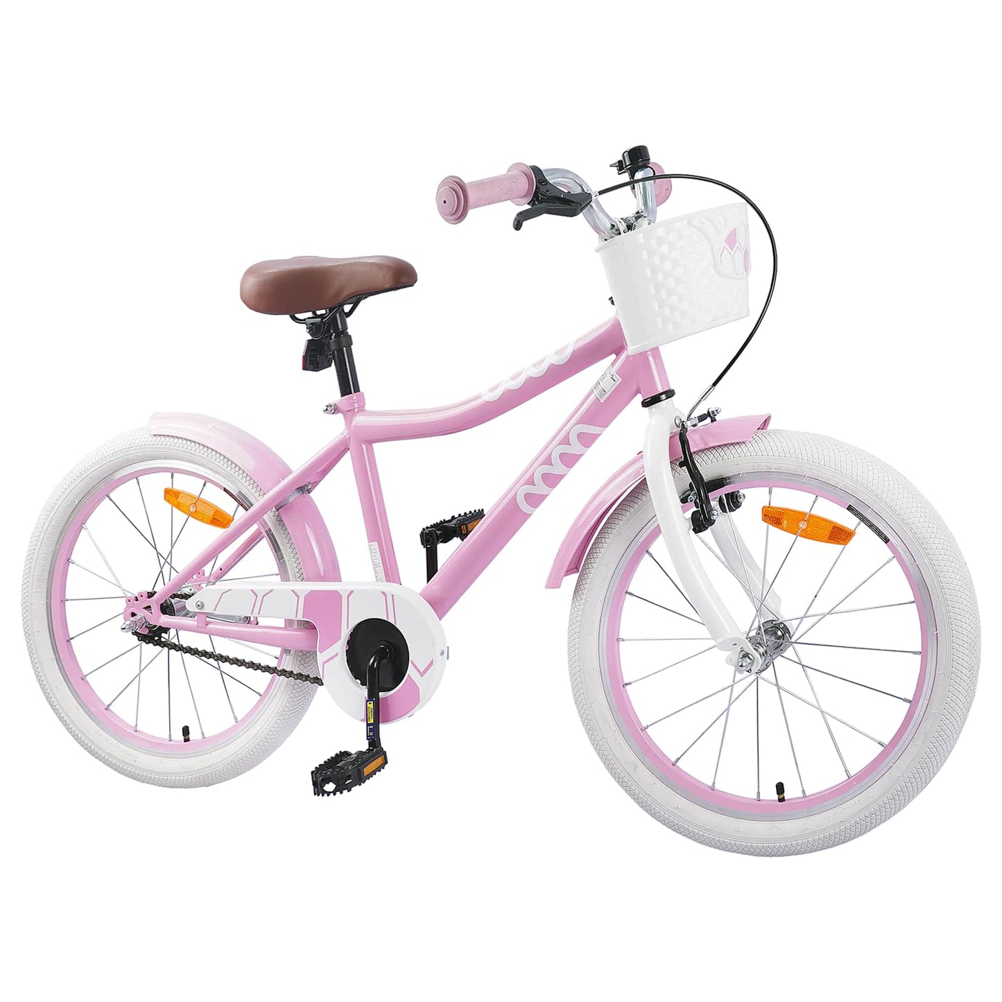 Børnecykel 20 tommer til børn i alderen 6-11 år Lys pink