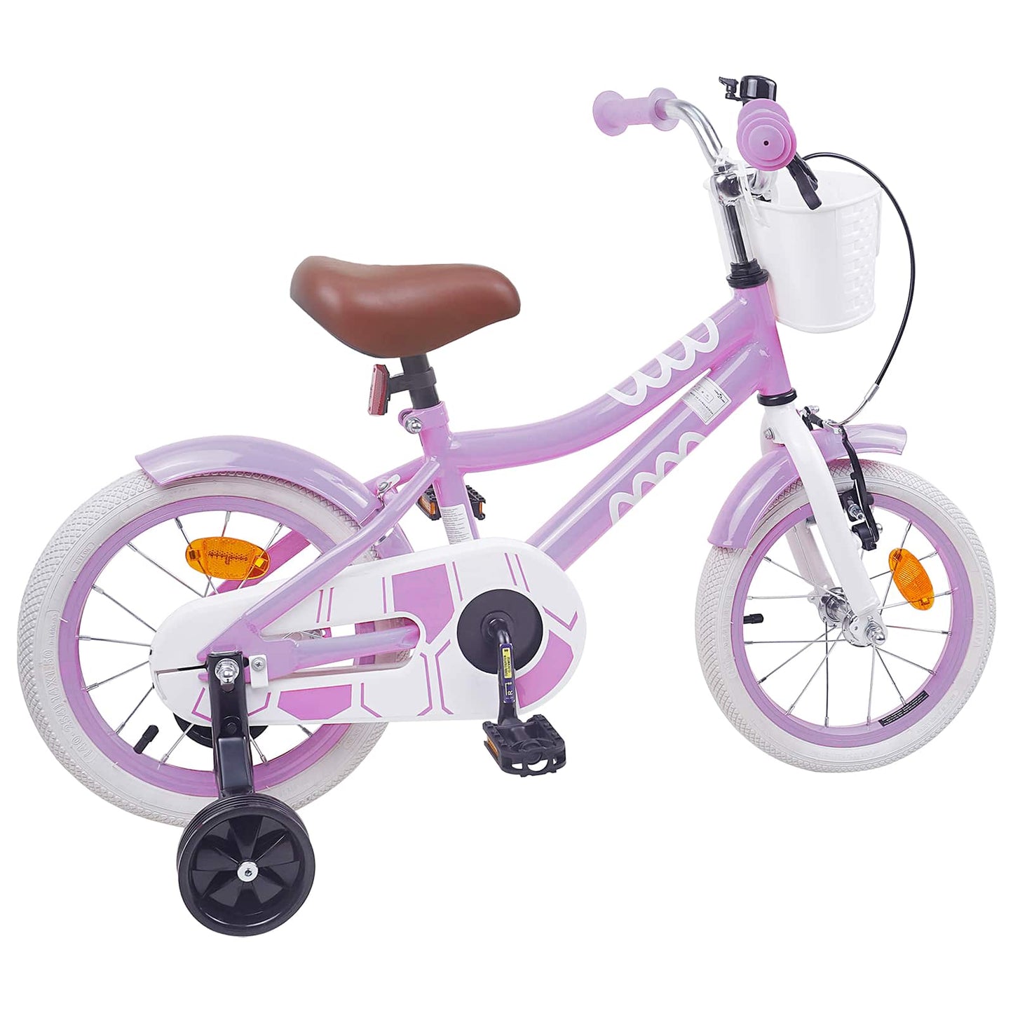 Børnecykel 12 tommer til 2-4 år gamle Lilla