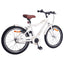 Børnecykel 20 tommer til børn i alderen 6-11 år hvid