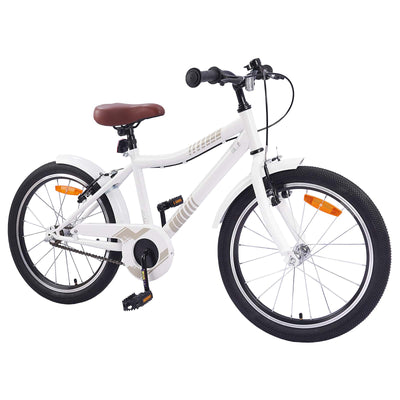 Børnecykel 24 tommer til 8-12 år hvid