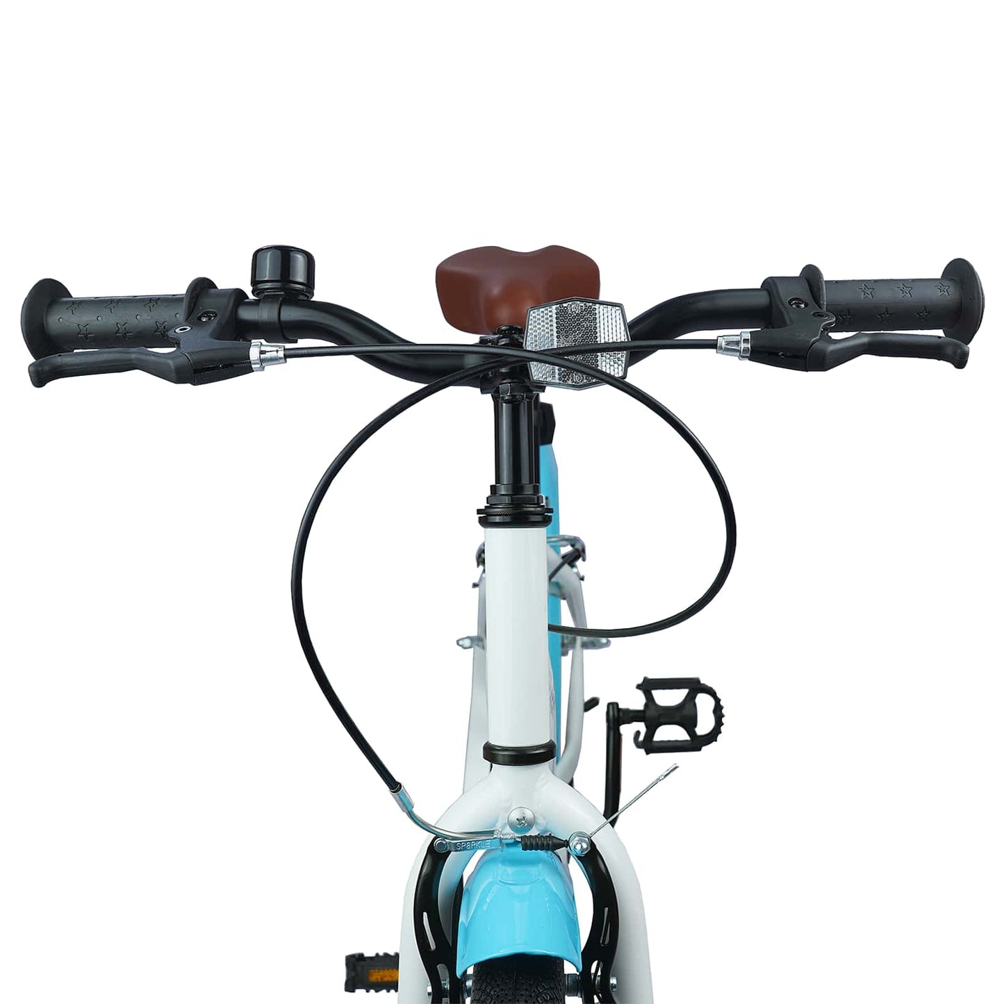 Børnecykel 18 tommer til 5-7 år gammel Lys blå