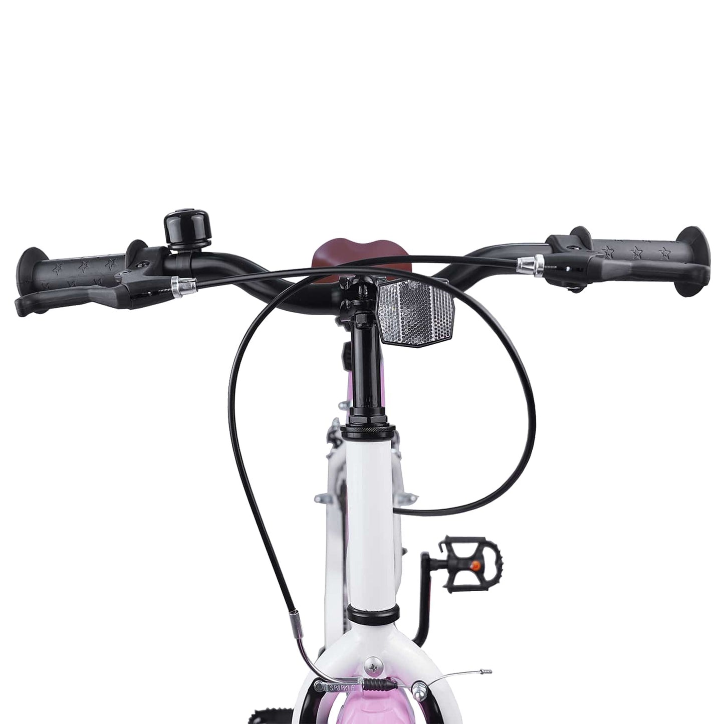 Børnecykel 18 tommer til 5-7 år gammel Lys pink