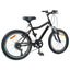 Børnecykel 20 tommer 6-Speed til børn i alderen 6-11 år Sort