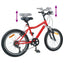 Børnecykel 20 tommer 6-Speed til børn i alderen 6-11 år Rød