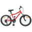 Børnecykel 20 tommer 6-Speed til børn i alderen 6-11 år Rød