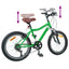 Børnecykel 20 tommer 6-Speed til børn i alderen 6-11 år Grøn