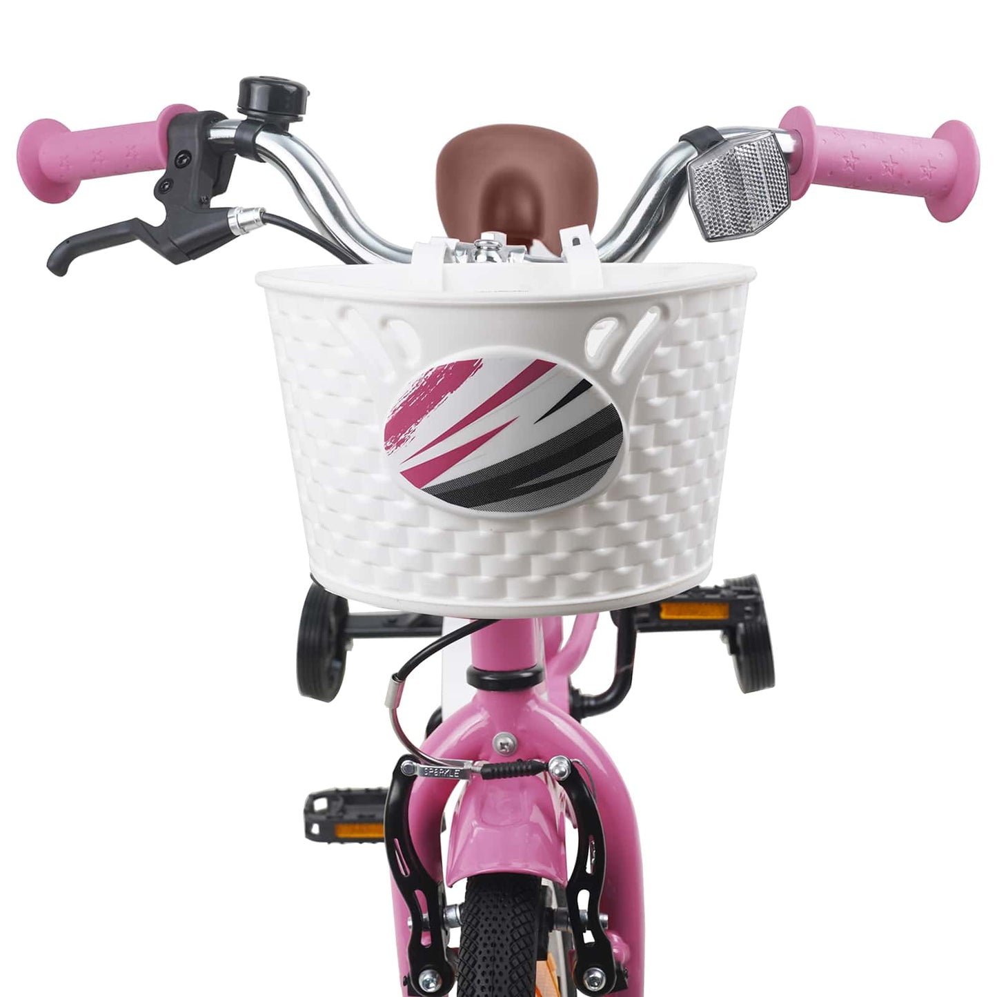 Børnecykel 12 tommer til 2-4 år gamle Lys pink