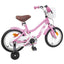 Børnecykel 12 tommer til 2-4 år gamle Lys pink