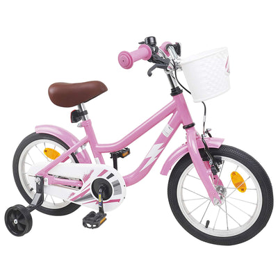 Børnecykel 14 tommer anbefalet til 3-5 år gammel Lys pink