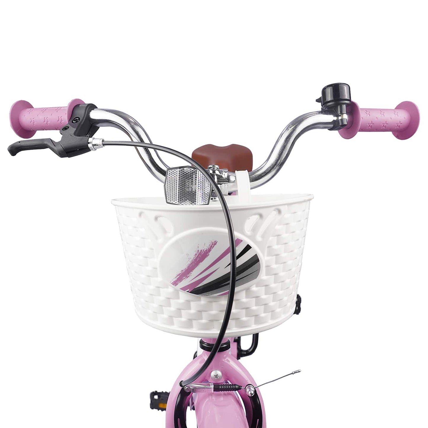 Børnecykel 18 tommer til 5-7 år gammel Lys pink