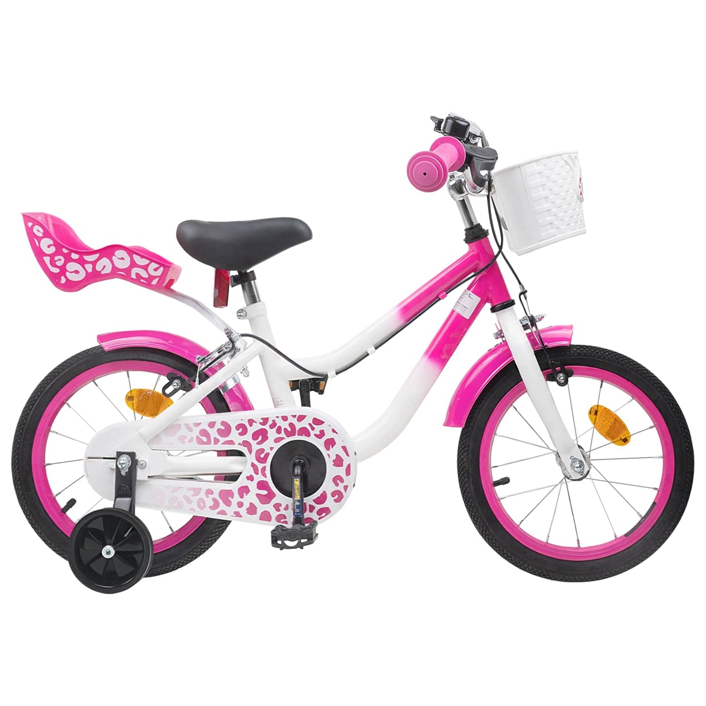 Børnecykel 14 tommer anbefalet til 3-5 år gammel Lyserød