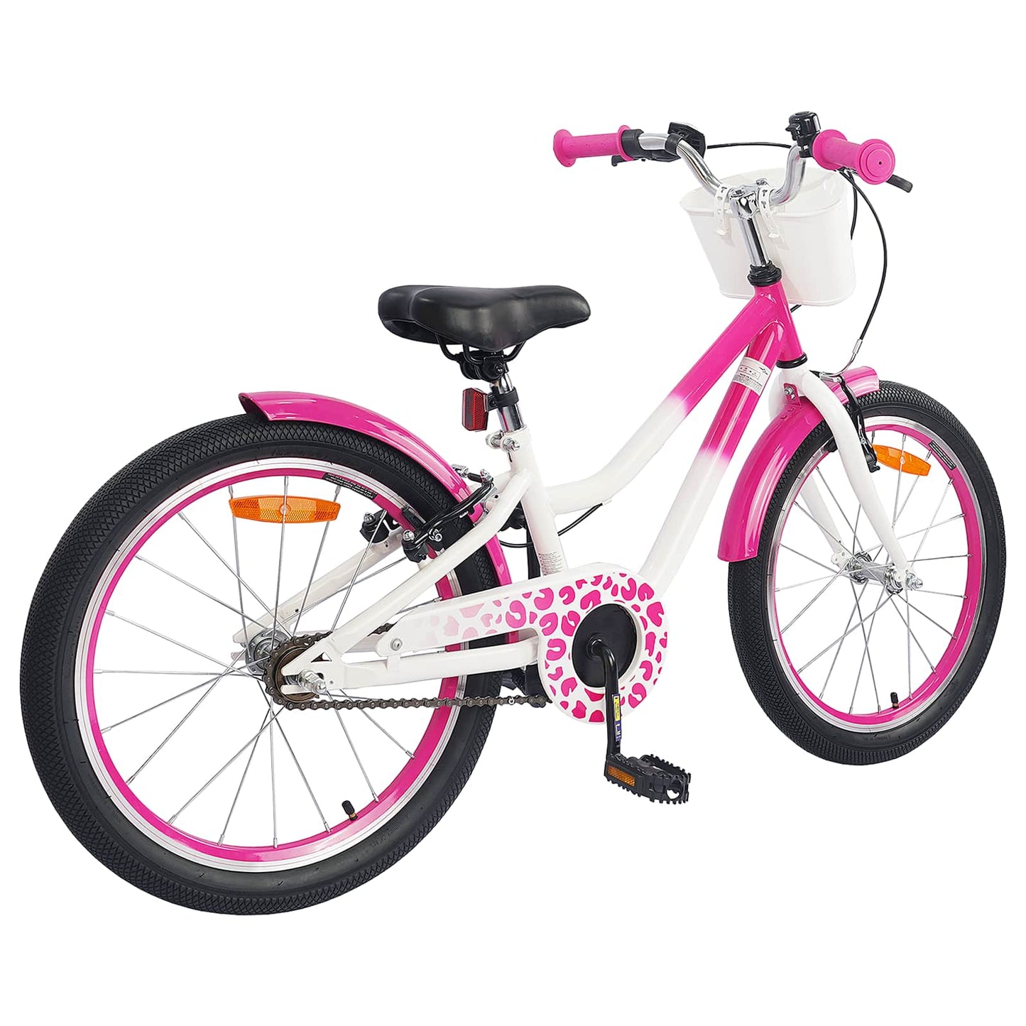 Børnecykel 20 tommer til børn i alderen 6-11 år Lyserød