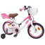 Børnecykel Med Trænehjul 12 tommer til 2-4 år gamle Lys pink