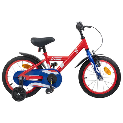 Børnecykel 16 tommer til 4-6 år gamle Rød