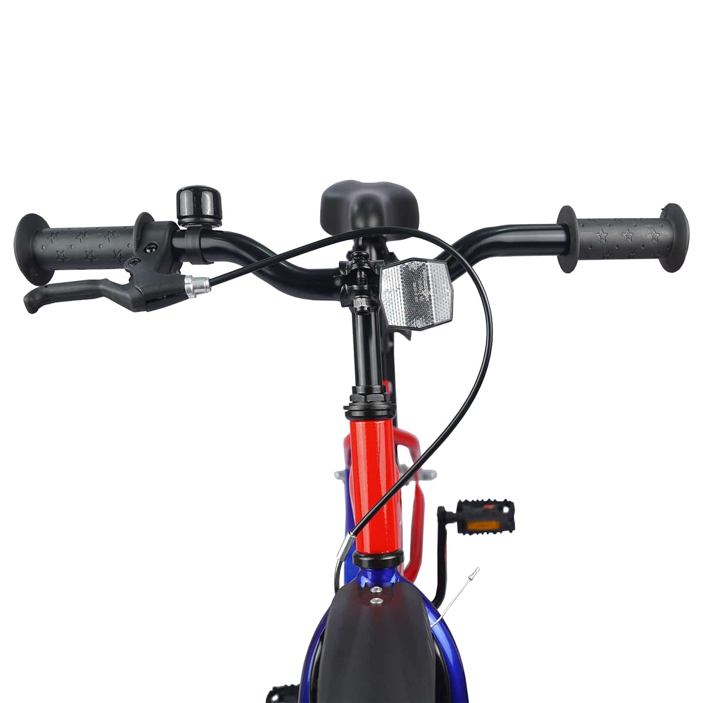 Børnecykel 18 tommer til 5-7 år gammel Rød