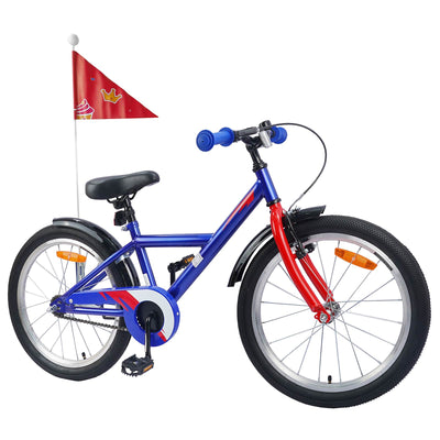 Børnecykel 20 tommer til børn i alderen 6-11 år Mørk blå