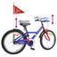 Børnecykel 20 tommer til børn i alderen 6-11 år Mørk blå