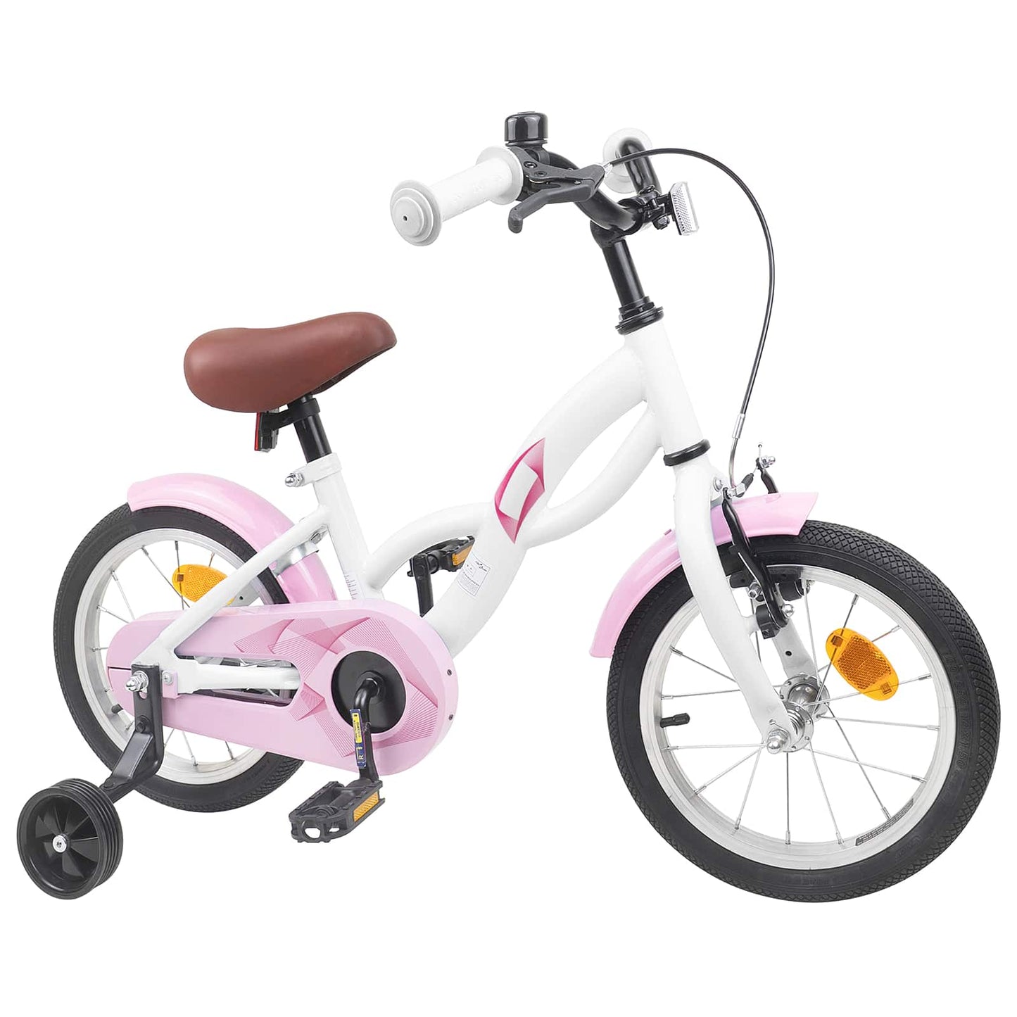 Børnecykel 12 tommer til 2-4 år gamle Hvid
