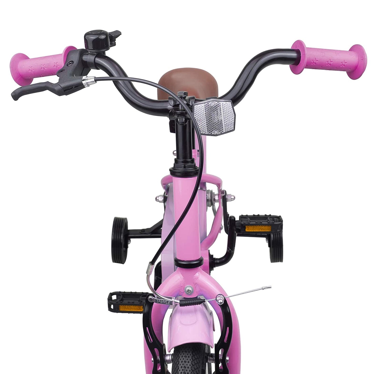 Børnecykel 16 tommer til 4-6 år gamle Lys pink