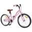 Børnecykel 20 tommer til børn i alderen 6-11 år Lys pink