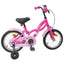 Børnecykel 16 tommer til 4-6 år gamle Mørk pink