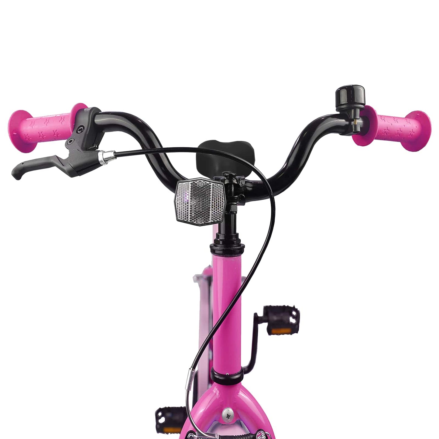 Børnecykel 20 tommer til børn i alderen 6-11 år Mørk pink