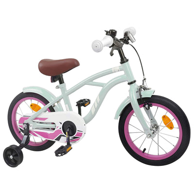 Børnecykel 12 tommer til 2-4 år gamle Lys grøn