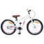 Børnecykel 20 tommer til børn i alderen 6-11 år Hvid