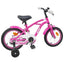 Børnecykel 12 tommer til 2-4 år gamle Mørk pink