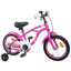 Børnecykel 14 tommer anbefalet til 3-5 år gammel Mørk pink