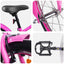Børnecykel 20 tommer til børn i alderen 6-11 år Mørk pink