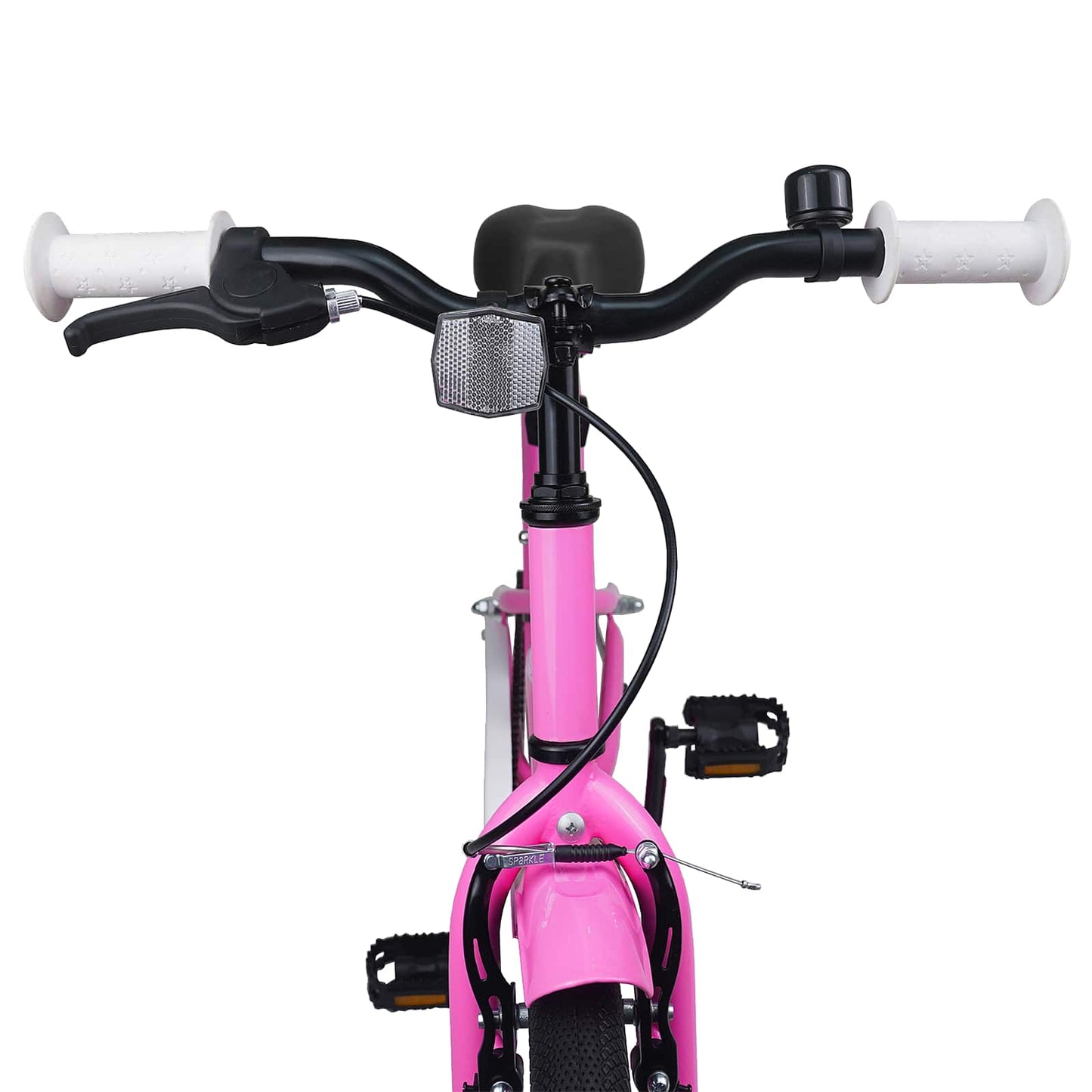 Børnecykel 20 tommer til børn i alderen 6-11 år Mørk pink