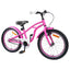 Børnecykel 20 tommer til børn i alderen 6-11 år Mørk pink