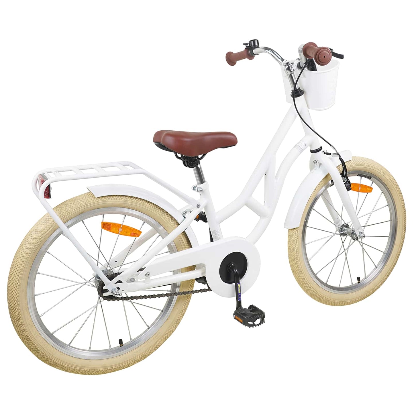 Børnecykel 20 tommer 6-11 Hvid