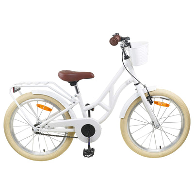Børnecykel 20 tommer 6-11 Hvid