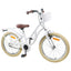 Børnecykel 24 tommer til 8-12 år Hvid