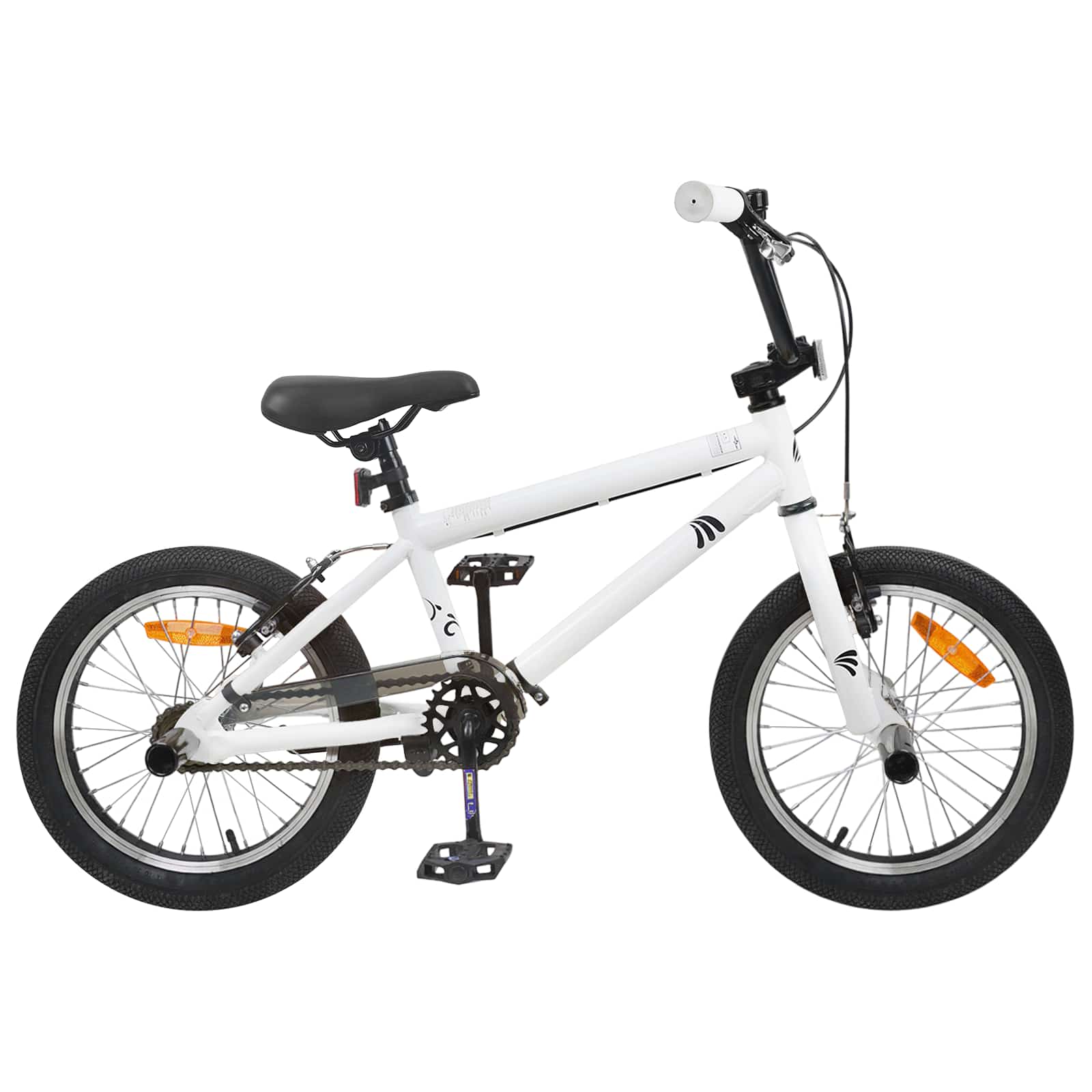 BMX cykel 20" - hvid juniorcykel til over 9 år