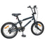 BMX Cykel 16 tommer til 5-8 år gamle Mørkegrå