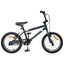 BMX Cykel 16 tommer til 5-8 år gamle Mørkegrå