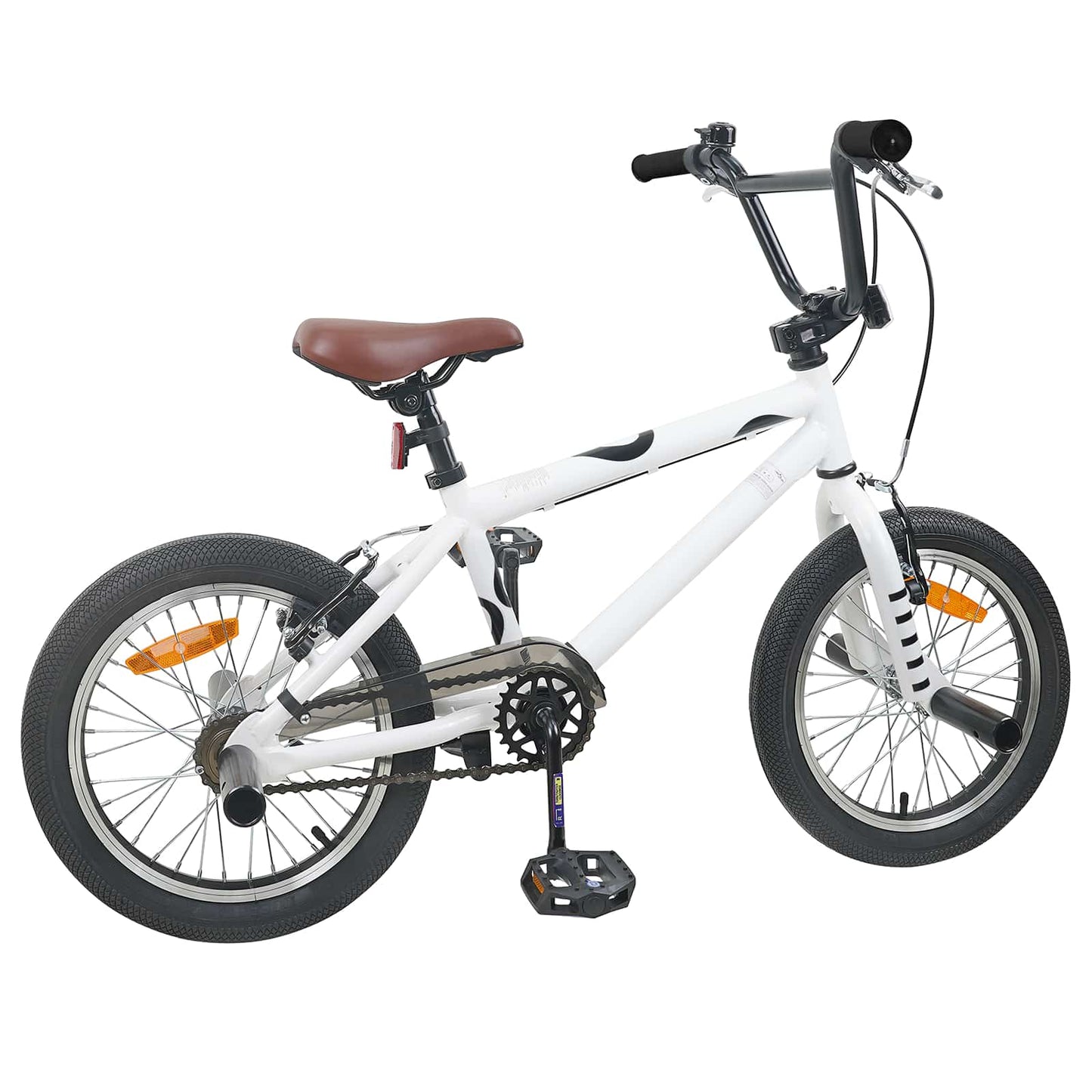 BMX Cykel 16 tommer til 5-8 år gamle Hvid