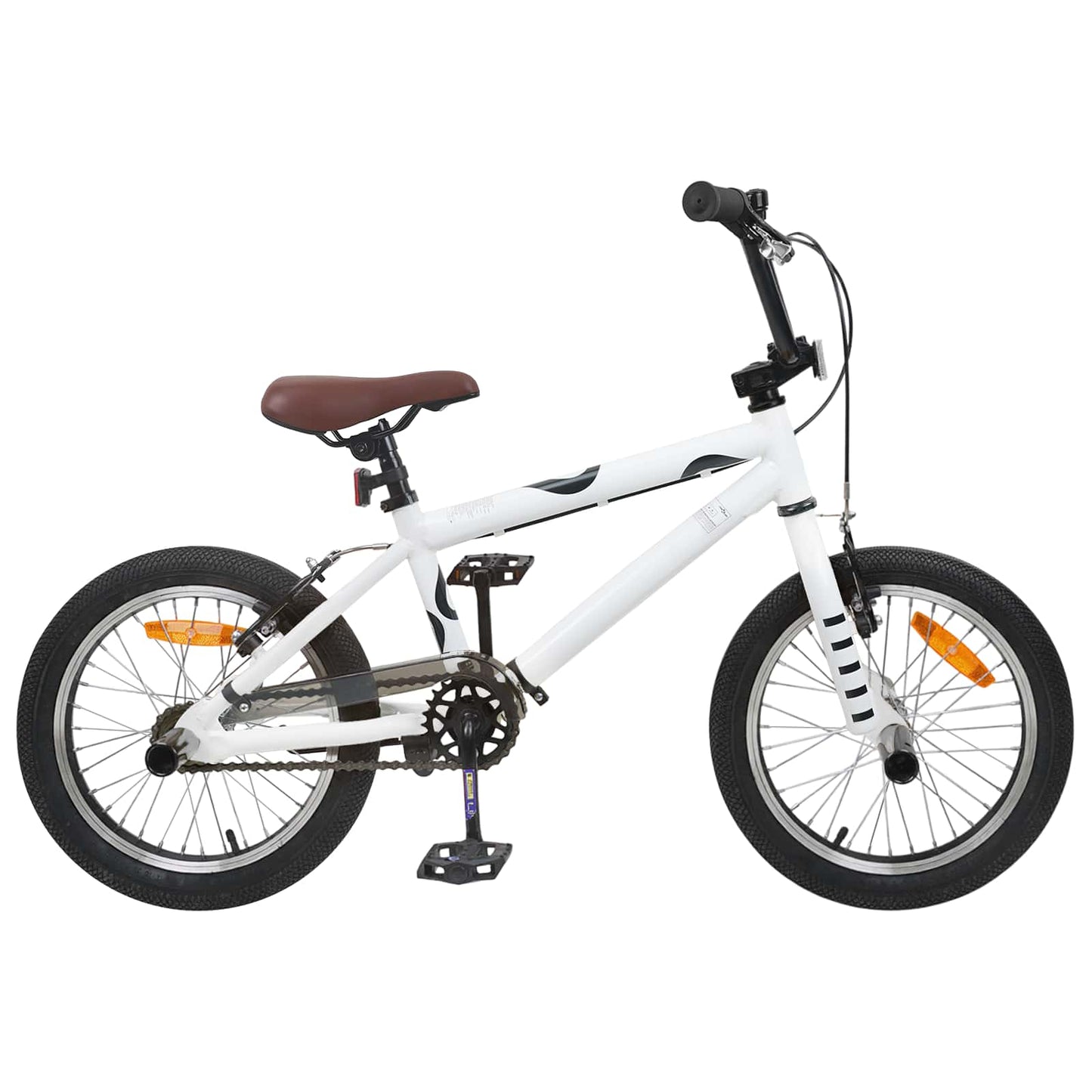 BMX Cykel 16 tommer til 5-8 år gamle Hvid