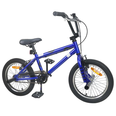 BMX Cykel 16 tommer til 5-8 år gamle Mørk blå
