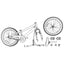 Mountainbike 20 tommer 6-Speed til 5-8 år gamle Hvid