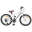 Mountainbike 20 tommer 6-Speed til 5-8 år gamle Hvid