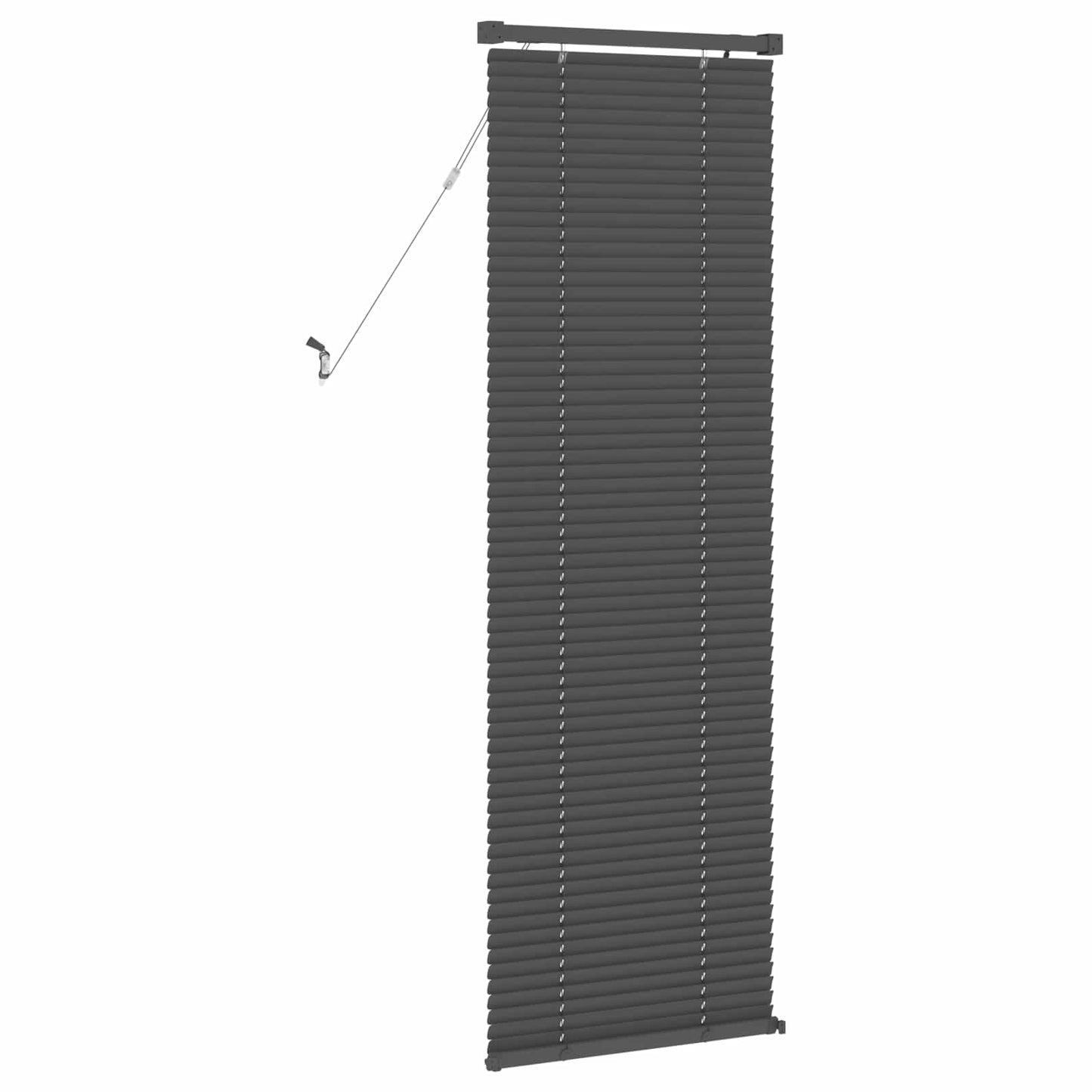 Persienner Sølvgrå 150 x 50 cm 25 mm PVC