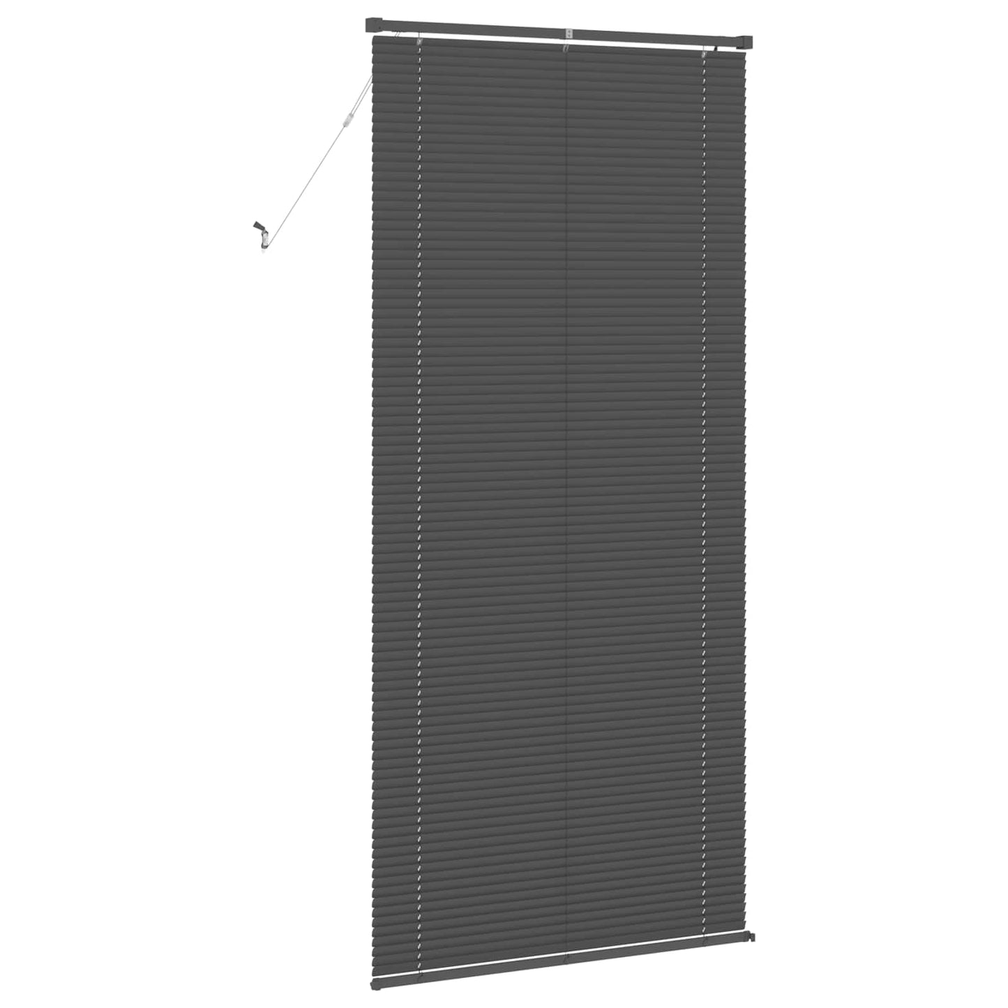 Persienner Sølvgrå 213 x 80 cm 25 mm PVC