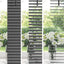 Persienner Sølvgrå 213 x 120 cm 25 mm PVC