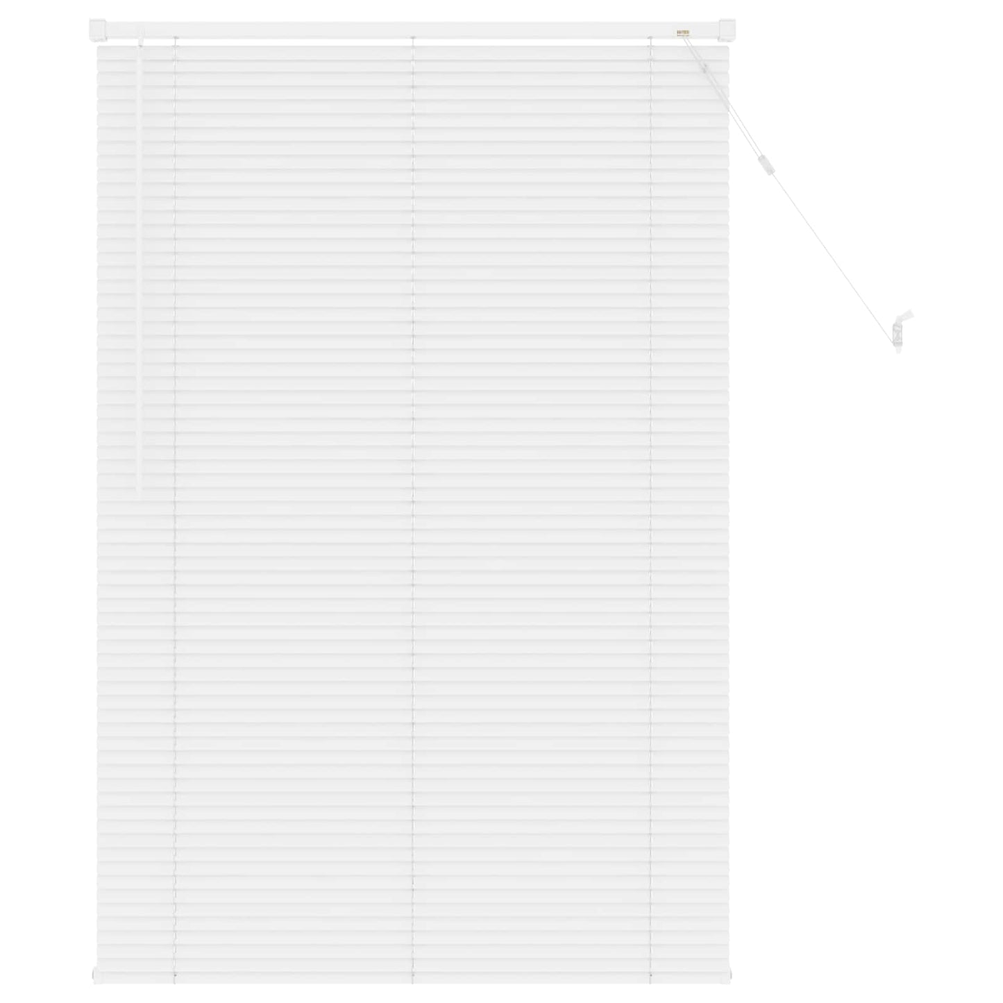 Persienner Hvid 150 x 80 cm 25 mm PVC