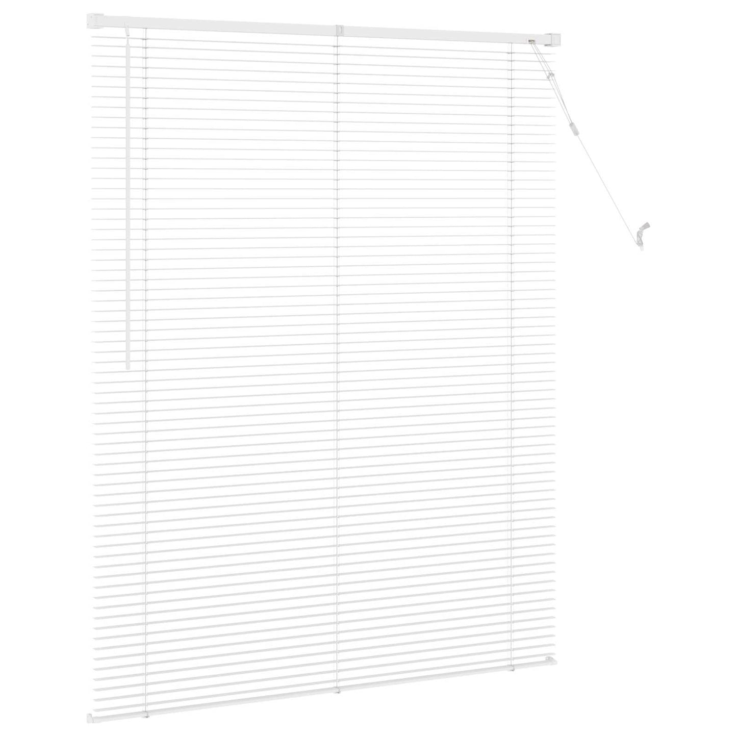 Persienner Hvid 150 x 120 cm 25 mm PVC